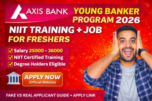 Axis Bank Young Banker Program 2026